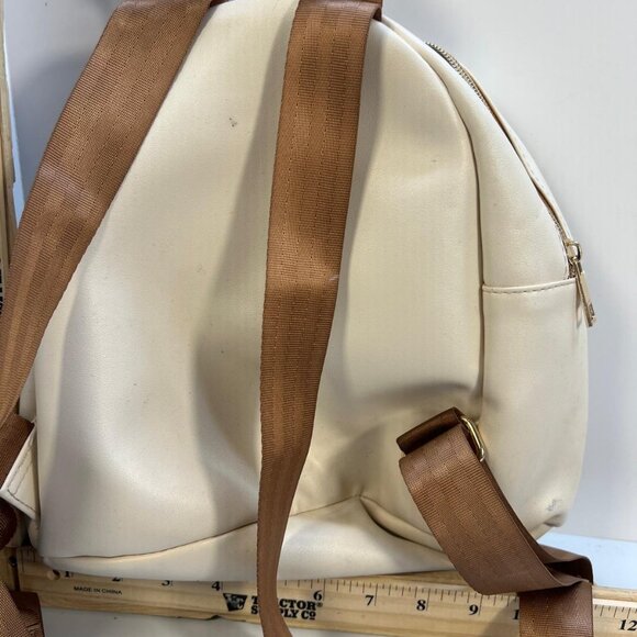 Kids Disney Stitch Backpack with Floral Design Zipper Front and Adjustable Strap - Picture 3 of 5